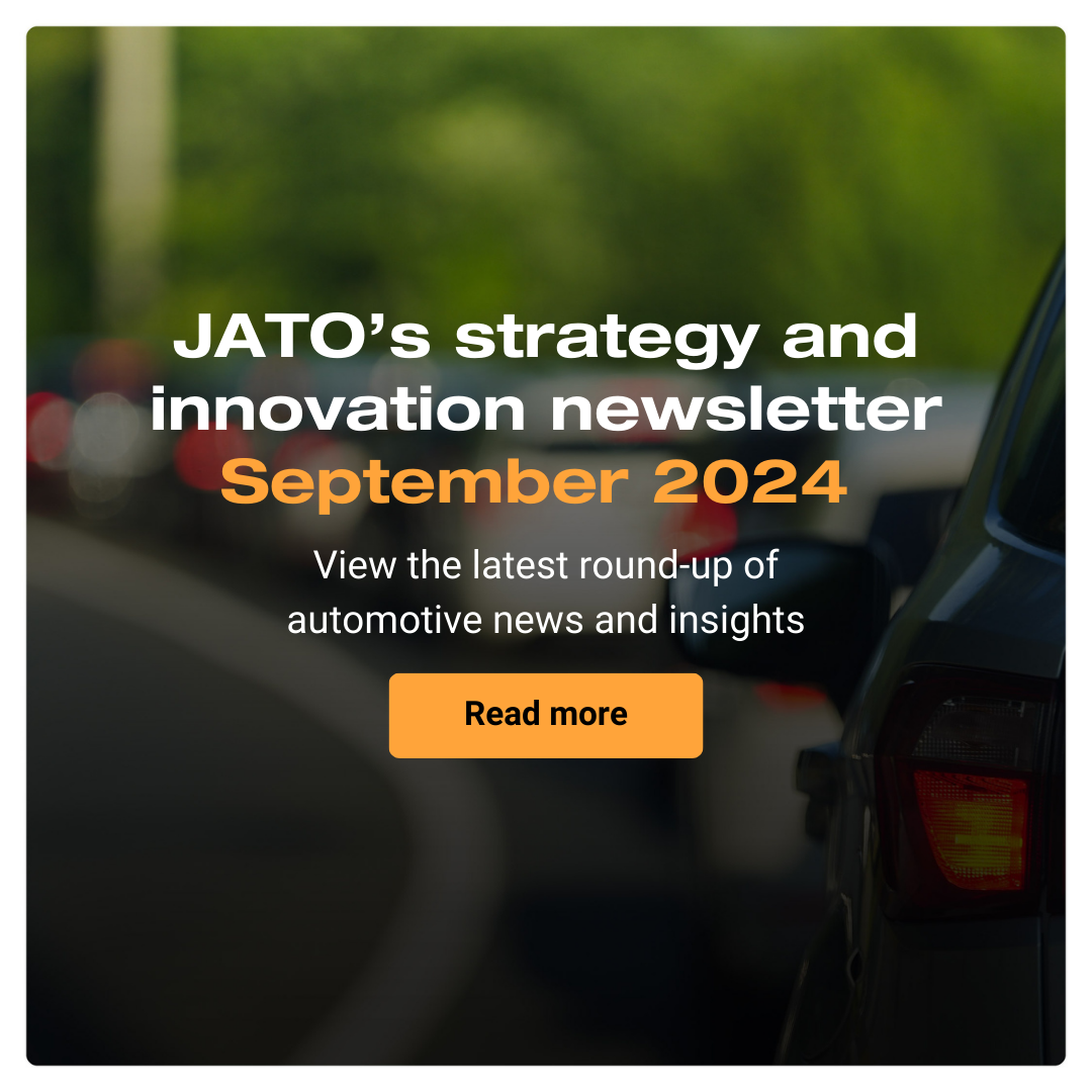 JATO's Strategy & Innovation newsletter - September 2024