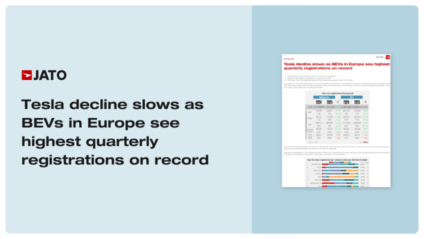 JATO Press Release - April 2025